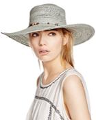 Lauren Ralph Lauren Open Weave Tassel Hat