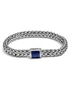 John Hardy Sterling Silver Classic Chain Bracelet With Lapis Lazuli