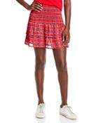 Aqua X Pendleton Smocked Mini Skirt - 100% Exclusive