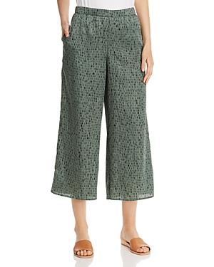 Eileen Fisher Printed Cropped Pants