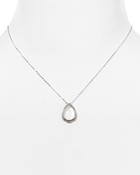 Nadri Sterling Mirage Mother-of-pearl Pendant Necklace, 16