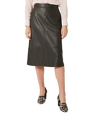 Hobbs London Roxie Leather Skirt