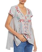Johnny Was Tua Knit Drape Top