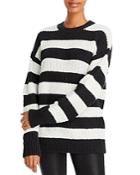 Jason Wu Striped Oversized Merino Wool Sweater