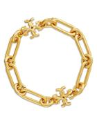 Tory Burch Roxanne Logo & Chunky Link Bracelet