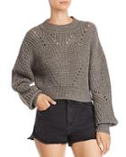 Astr The Label Carly Cropped Sweater