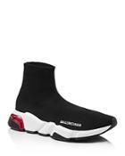 Balenciaga Women's Speed Light Clear Sock Sneakers