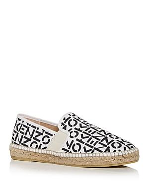 Kenzo Women's Logo Print Espadrille Loafers