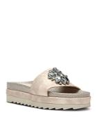 Donald Pliner Women's Lia Embellished Platform Slide Sandals