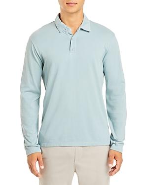 Vince Garment Dyed Slim Fit Polo
