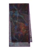 Paul Smith Oil Slick Printed Scarf
