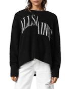 Allsaints Split Graphic Sweater