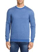 Boss Pai Cotton & Linen Crewneck Sweater