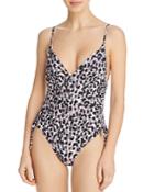 Red Carter Party Animal Blondie One Piece Swimsuit