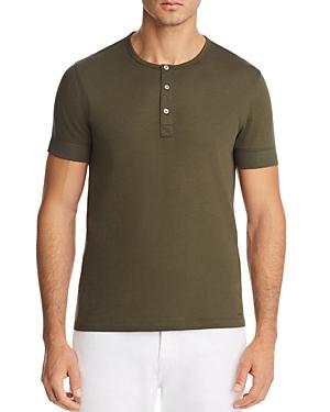 Michael Kors Short Sleeve Henley