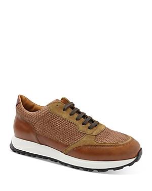 Bruno Magli Men's Holden Mixed Media Lace Up Sneakers