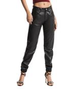 Michael Michael Kors Leather Jogger Pants