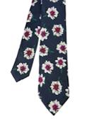 Ted Baker Silk Floral Print Skinny Tie