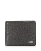 Boss Hugo Boss Signature Leather Bi-fold Wallet