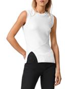Allsaints Gia Ribbed Crewneck Tank