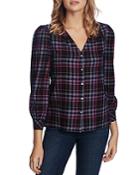1.state Plaid Blouse
