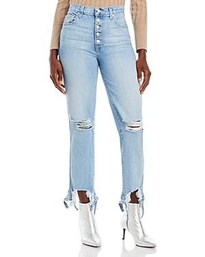 7 For All Mankind High Waisted Cropped Jeans
