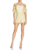 Foxiedox Lace Eyelet Romper