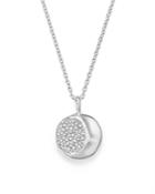 Ippolita Sterling Silver Onda Diamond Pendant Necklace, 16