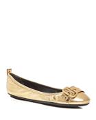 Marc Jacobs Women's Dolly Leather Ballet Flats