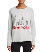 Aqua New York Skyline Cashmere Sweater - 100% Exclusive