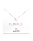 Dogeared Pearls Of Happiness, Love, Friendship Necklace, 16