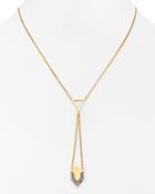 Botkier Y Chain Pendant Necklace, 18