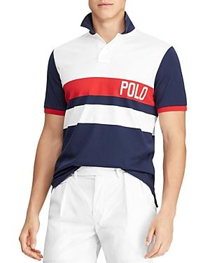 Polo Ralph Lauren Striped Custom Slim Fit Polo Shirt