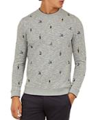 Ted Baker Piano Embroidered Sweatshirt