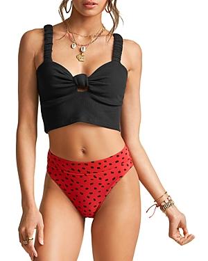 Billabong X Sincerely Jules Knot In Love Cropped Top