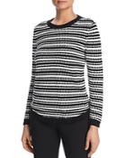 Calvin Klein Patterned Stripe Sweater