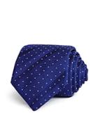 Boss Textured Stripe With Dot Classic Tie