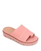 Gentle Souls By Kenneth Cole Women's Lavern Nubuck Leather Platform Sandals