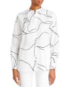 Lafayette 148 New York Elise Button Down Shirt
