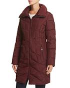 Anne Klein Wing Collar Puffer Coat - Compare At $240