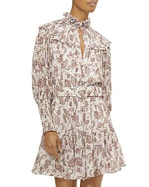 Nicholas Abbey Mock Neck Mini Dress