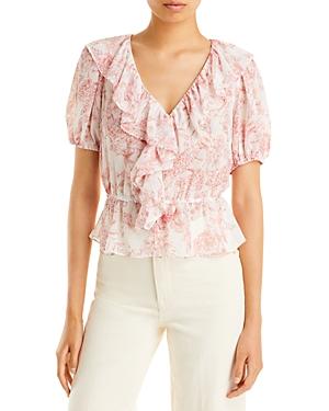 Lucy Paris Tilde Floral Print Top