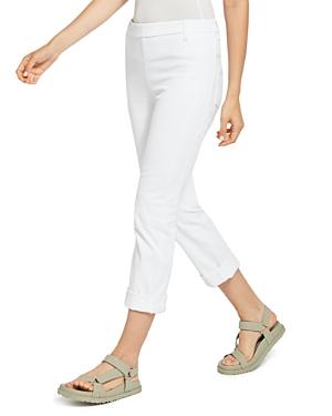 Lysse High Rise Cropped Boyfriend Jeans In White