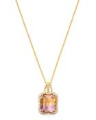 Bloomingdale's Ametrine & Diamond Pendant Necklace In 14k Yellow Gold, 18 - 100% Exclusive