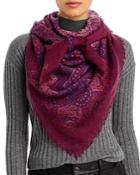 Echo Ombre Paisley Wool Scarf