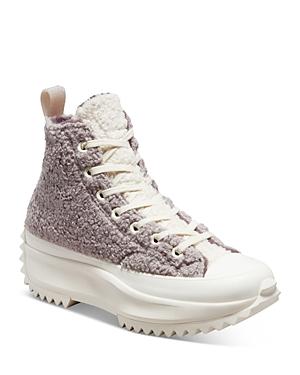 Converse Women's Run Star Hike Sherpa Platform High Top Sneakers
