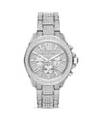 Michael Kors Wren Pave Chronograph Watch, 41.5mm