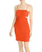 Aqua Scuba Side Cutout Sheath Dress - 100% Exclusive