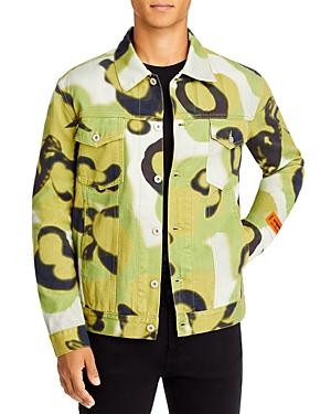Heron Preston Camouflage Print Denim Jacket