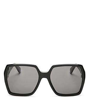 Saint Laurent Oversized Square Sunglasses, 58mm